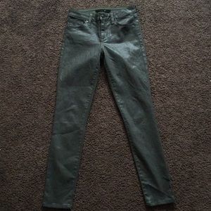 Joe’s Jeans! Shiny Forest green